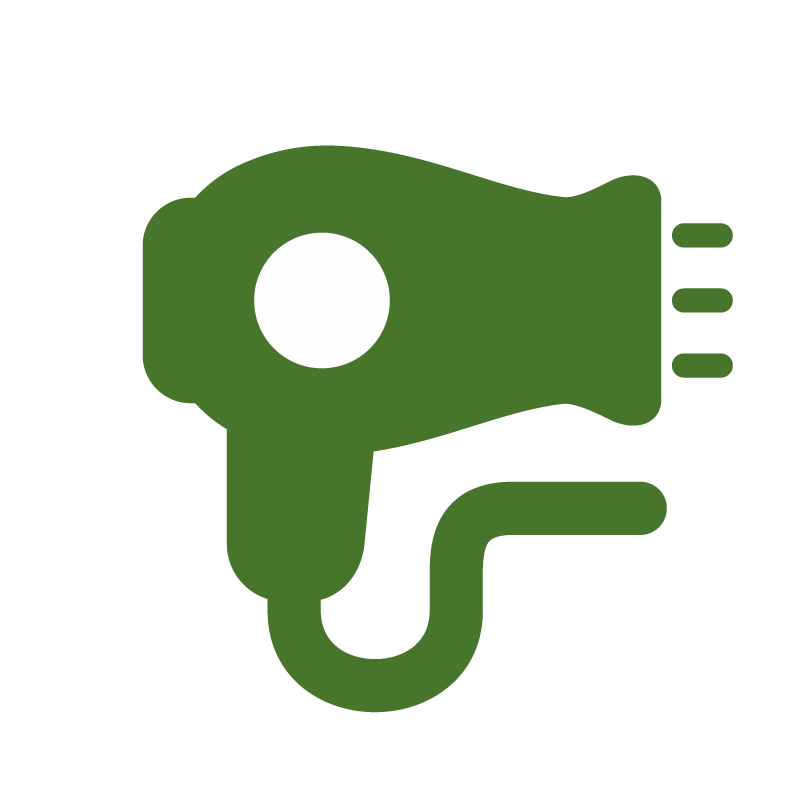 icon of hairdryer